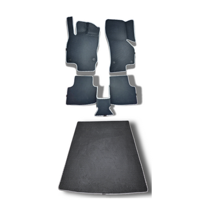 FULL+ set – 5 mats (front + rear + tunnel + trunk) – 2D/3D EVA